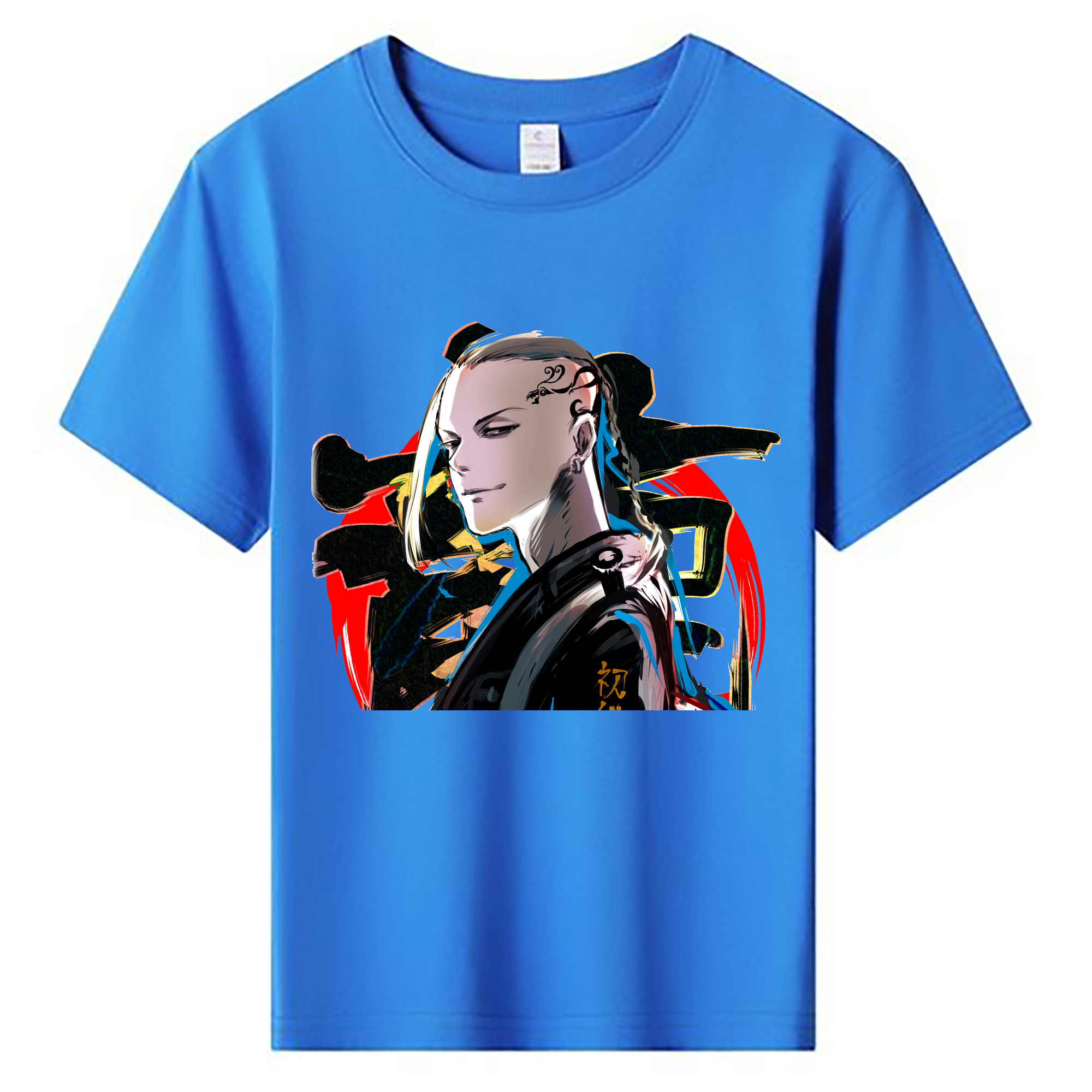 （画像用） 東京リベンジャーズ Tokyo Revengers 綿100％キッズTシャツ（フロントプリント）